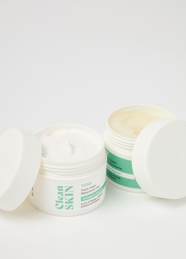 Ovs Kit Maschera+burro Struccante Al Collagene Vegetare