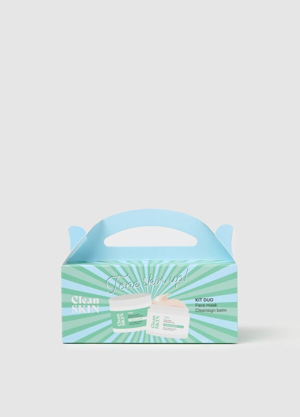 Ovs Kit maschera+burro struccante al collagene vegetare