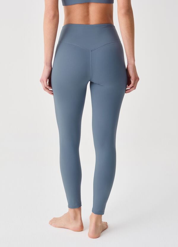 Ovs Leggings A Vita Alta In Tessuto Tecnico ALTAVIA STUDIO