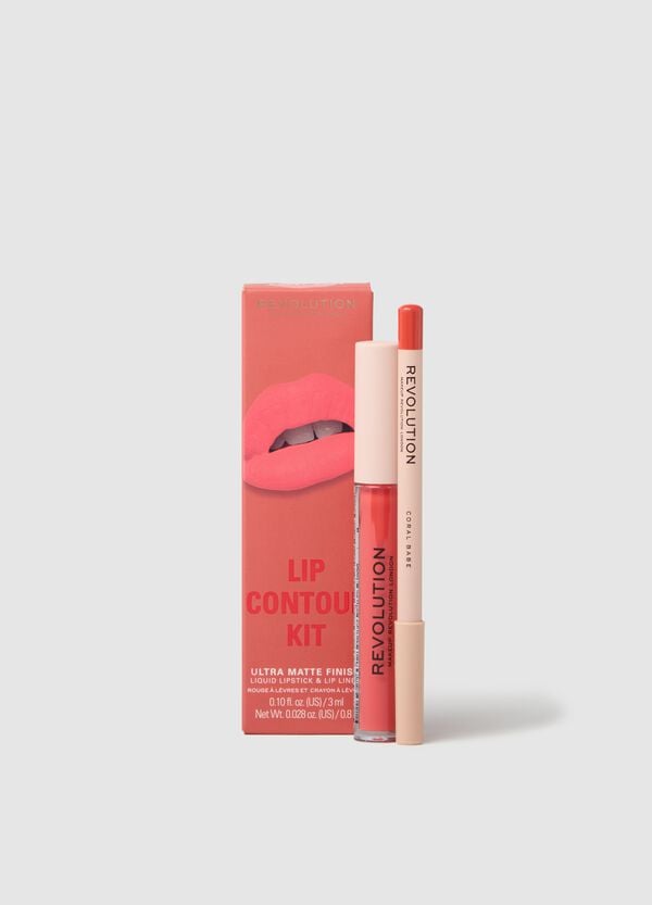 Ovs Lip Contour Kit Coral Babe kit matita labbra e rossetto