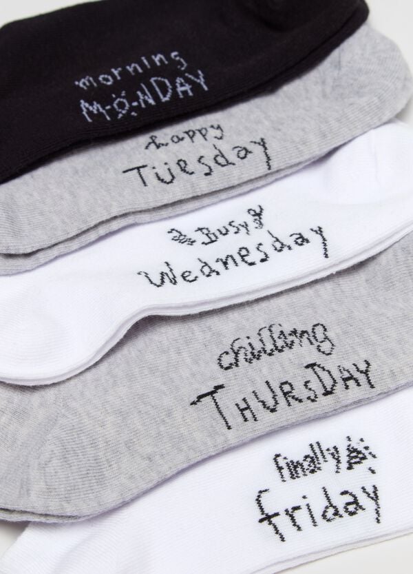 Ovs Multipack Pariscarpa Con Giorni Della Settimana