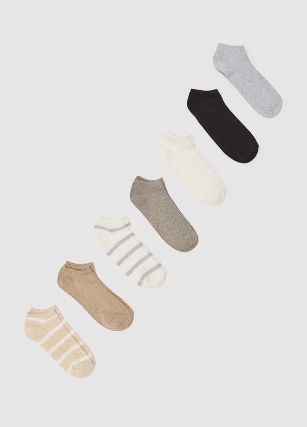 Ovs Multipack sette pariscarpa con disegno a righe e lurex