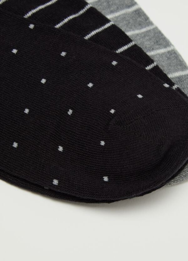 Ovs Multipack Sette Pariscarpa Sneakers A Righe E Pois