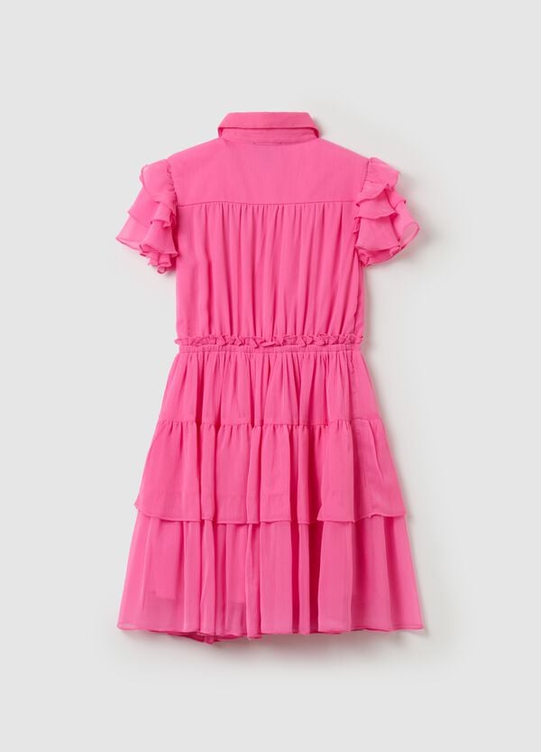 Ovs Abito A Balze Con Rouches E Volant