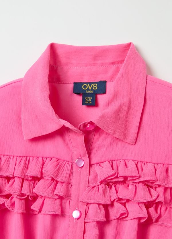 Ovs Abito A Balze Con Rouches E Volant