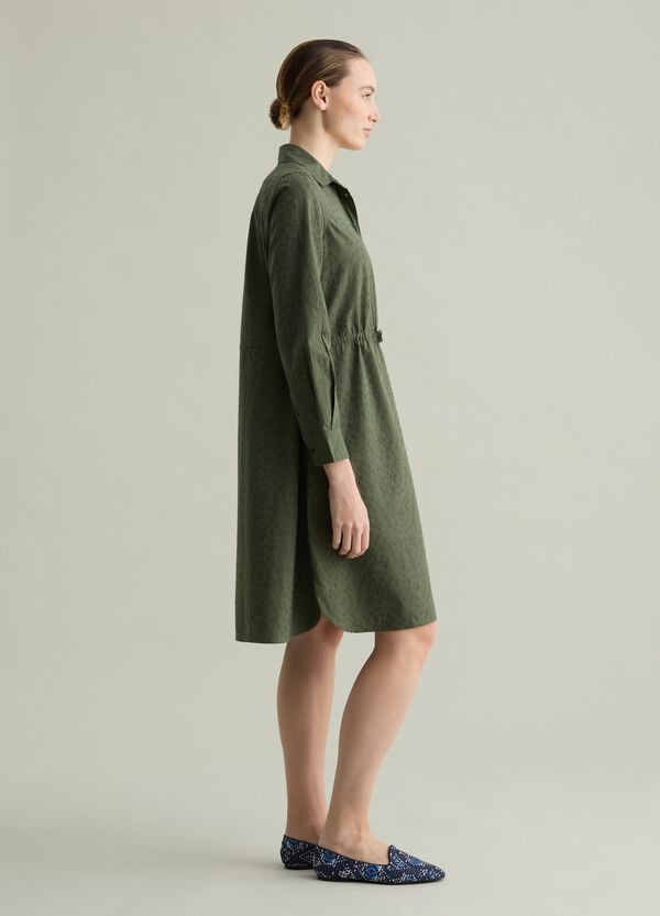 Ovs Abito Chemisier Floreale Con Coulisse