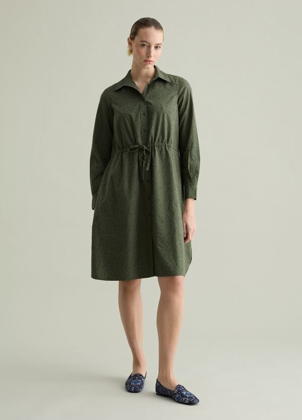 Ovs Abito chemisier floreale con coulisse