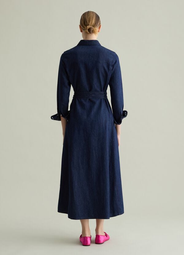 Ovs Abito Chemisier In Denim