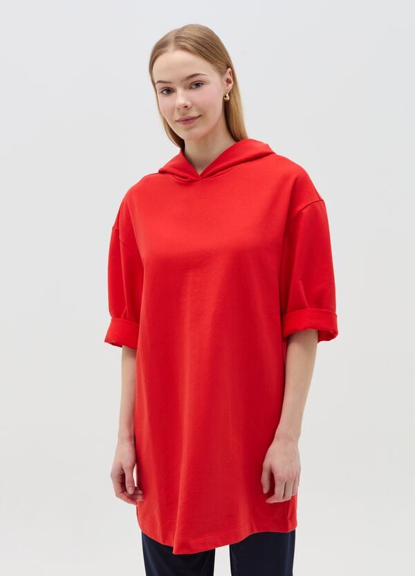 Ovs Abito Felpa Premaman Con Cappuccio