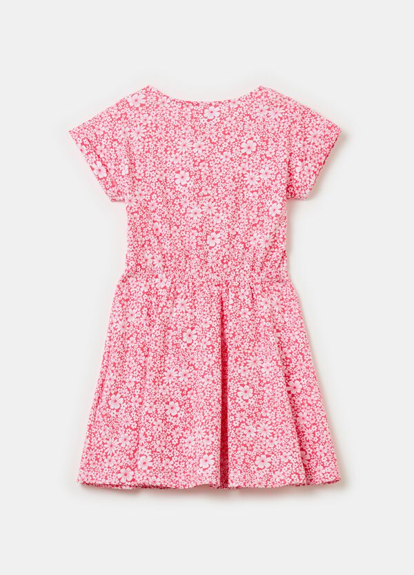 Ovs Abito In Cotone Con Stampa Fiorellini