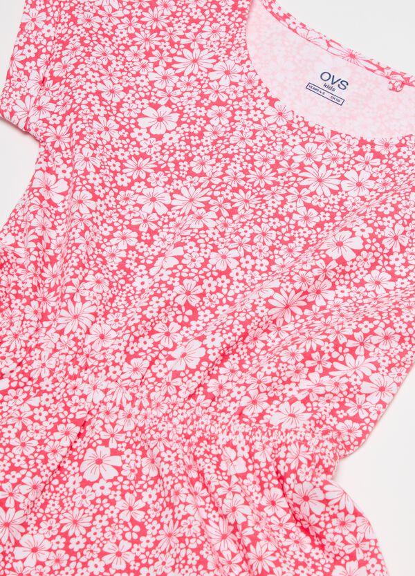 Ovs Abito In Cotone Con Stampa Fiorellini