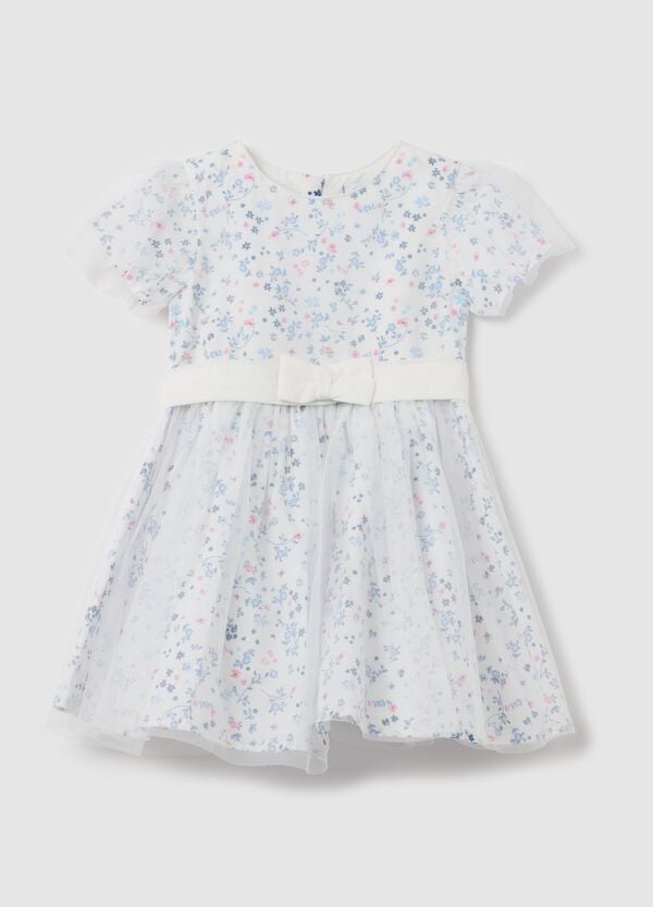 Ovs Abito in fantasia floreale con tulle