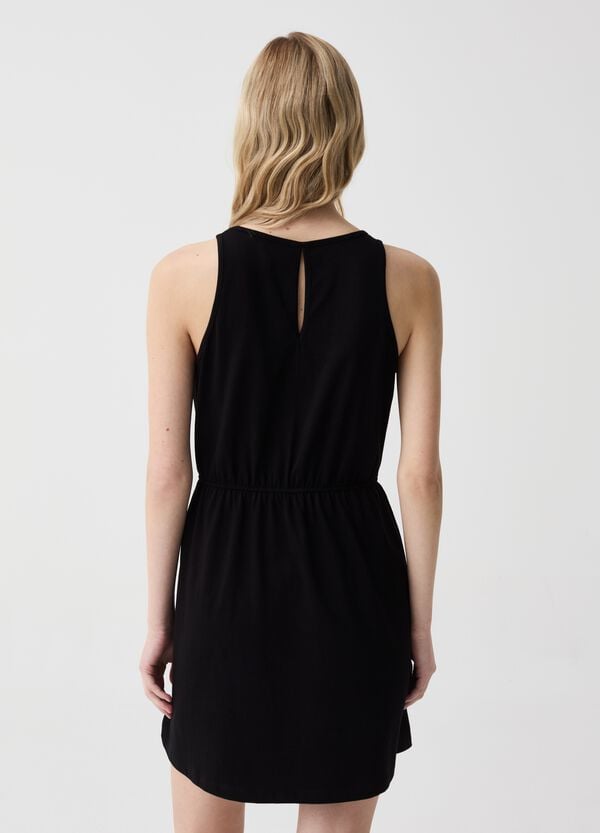 Ovs Abito Smanicato In Cotone