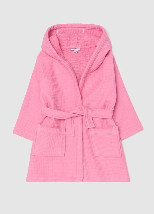 Ovs Accappatoio con trama waffle unicorno