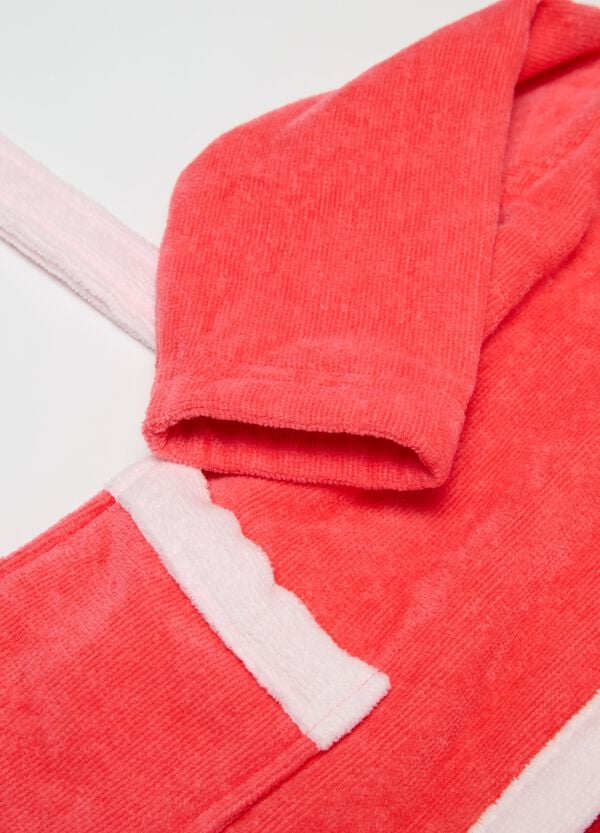 Ovs Accappatoio In Cotone Con Ricamo Gattino