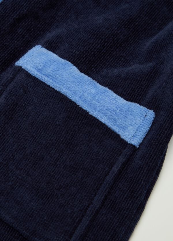 Ovs Accappatoio In Cotone Con Ricamo Macchinina