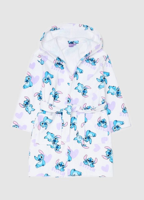 Ovs Accappatoio in cotone con stampa Stitch