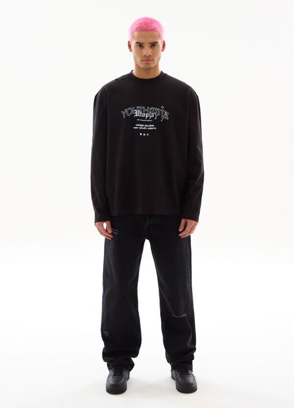 Ovs Baggy Lasered Denim