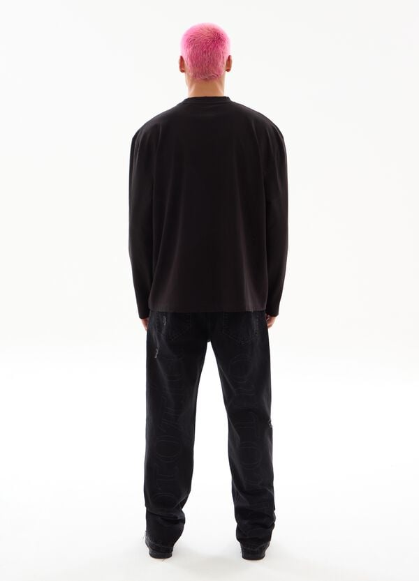 Ovs Baggy Lasered Denim