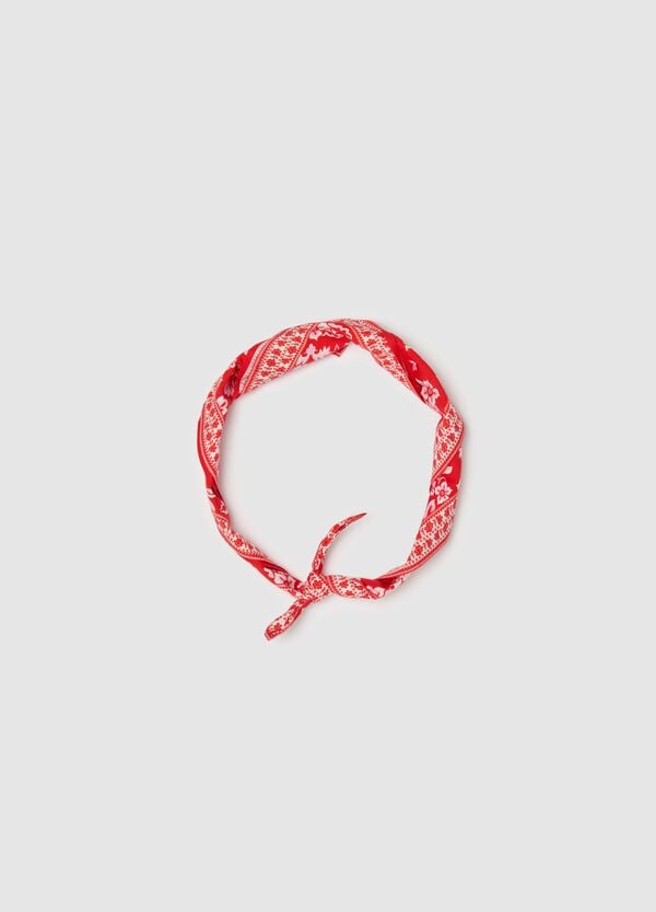 Ovs Bandana in cotone con stampa floreale