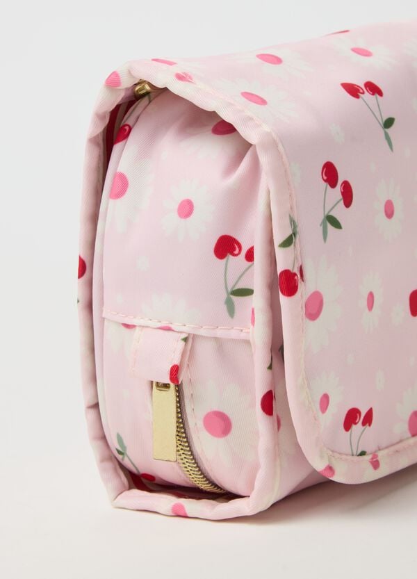 Ovs Beauty Case Da Viaggio Stampato Con Gancio