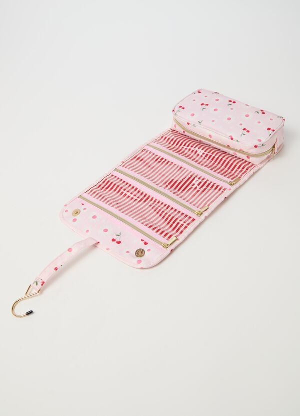 Ovs Beauty Case Da Viaggio Stampato Con Gancio