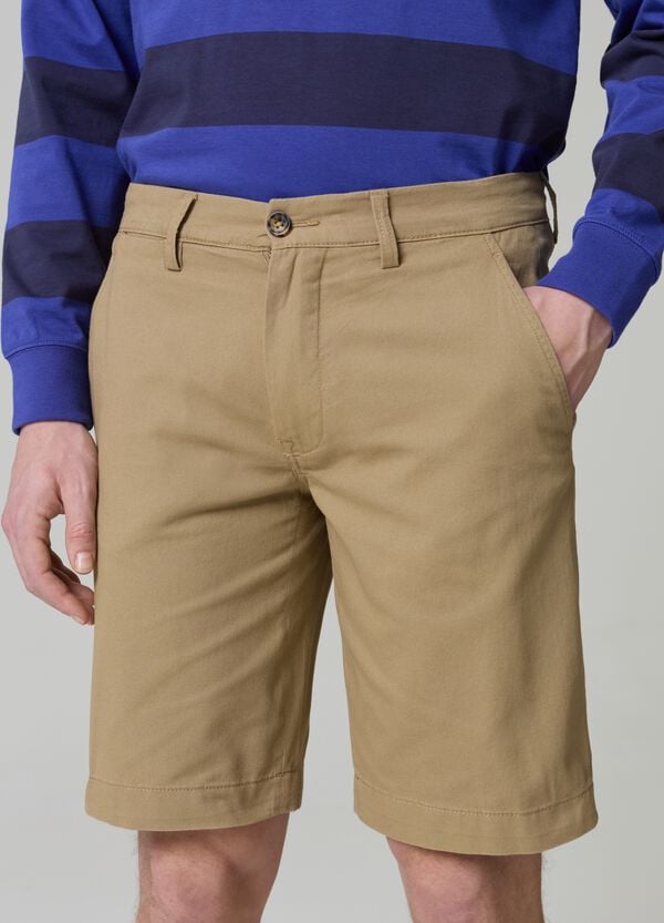Ovs Bermuda Chino In Cotone