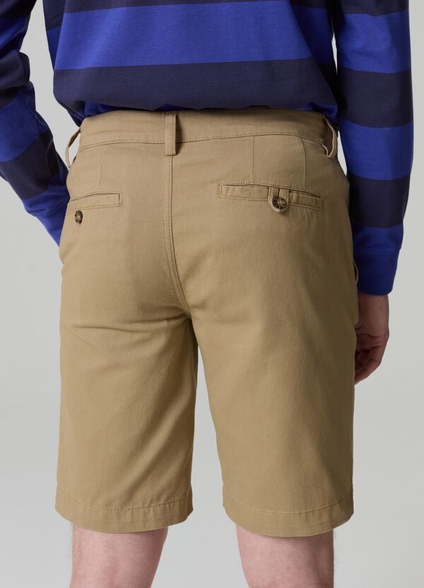 Ovs Bermuda Chino In Cotone
