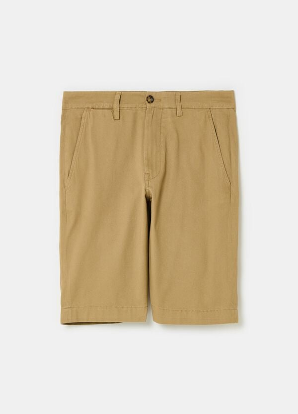 Ovs Bermuda Chino In Cotone