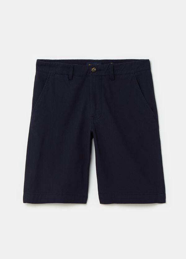 Ovs Bermuda Chino In Cotone