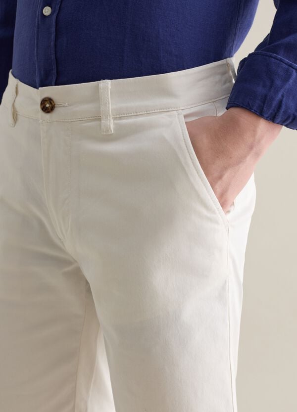 Ovs Bermuda Chino In Cotone Stretch