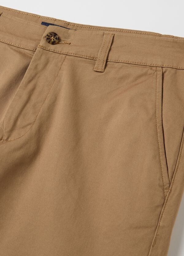 Ovs Bermuda Chino In Cotone Stretch