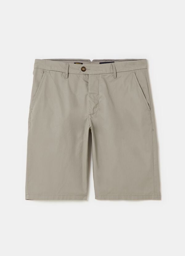 Ovs Bermuda Chino In Cotone Stretch
