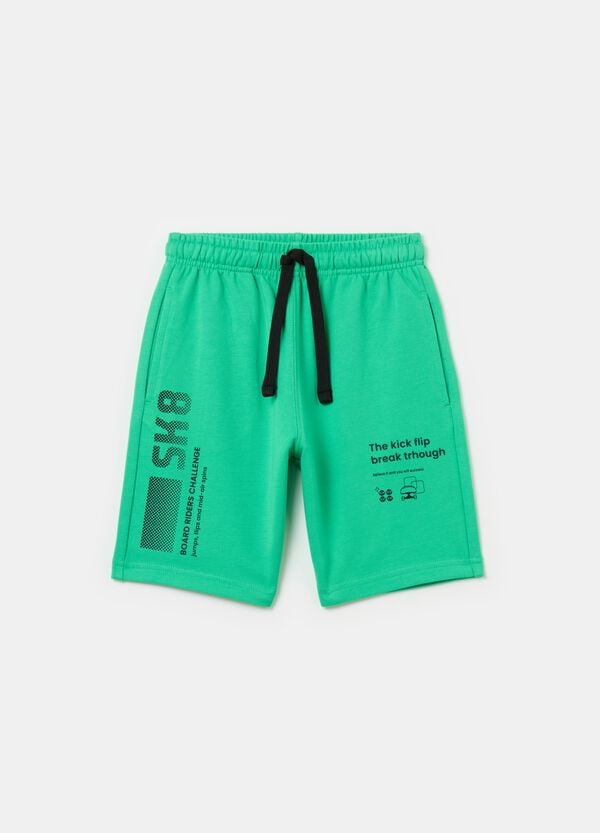 Ovs Bermuda con coulisse e stampa