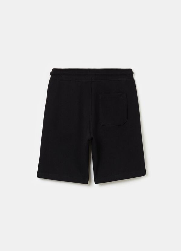 Ovs Bermuda Essential In Felpa Di Cotone Bio
