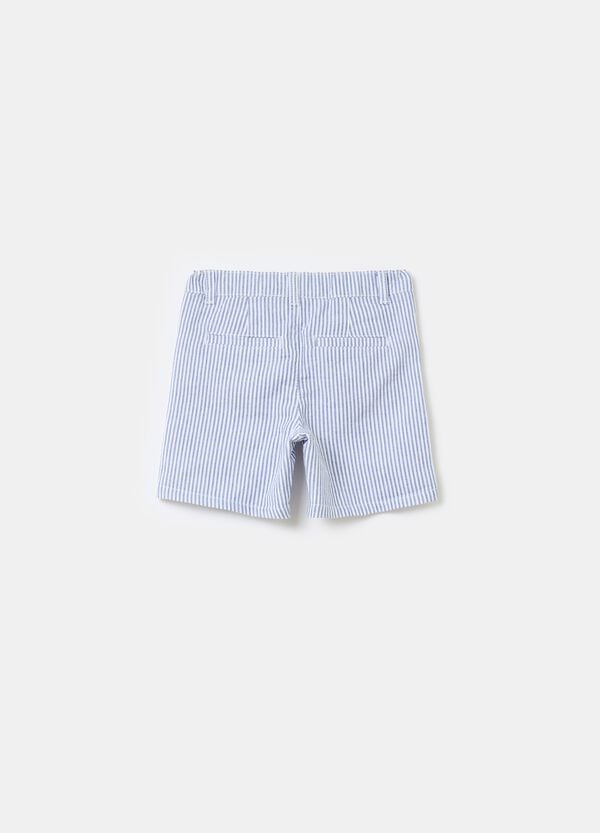 Ovs Bermuda In Cotone A Righe