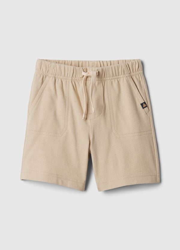 Ovs Bermuda in cotone con coulisse