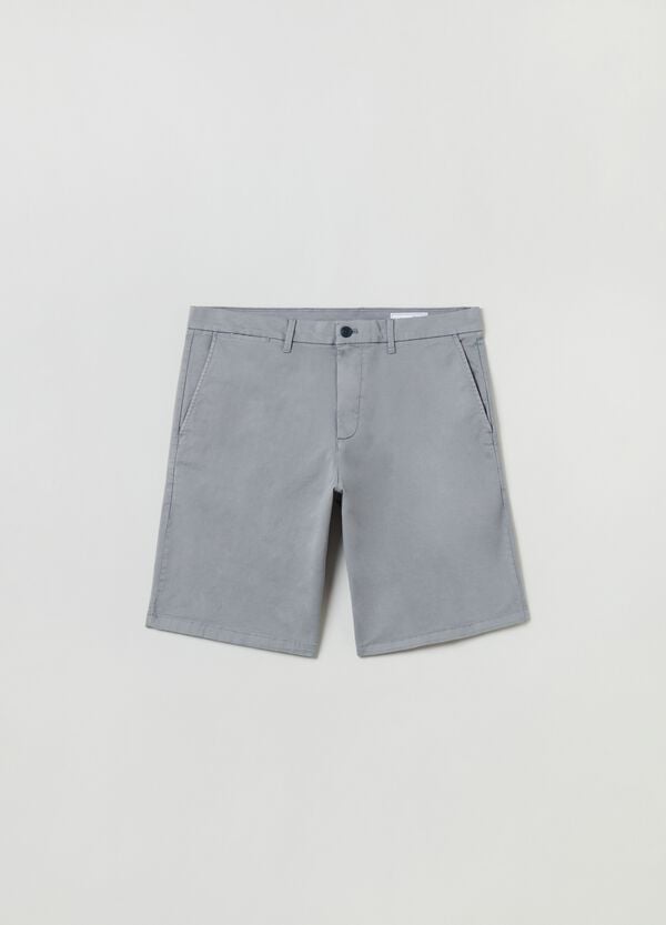 Ovs Bermuda In Cotone Stretch