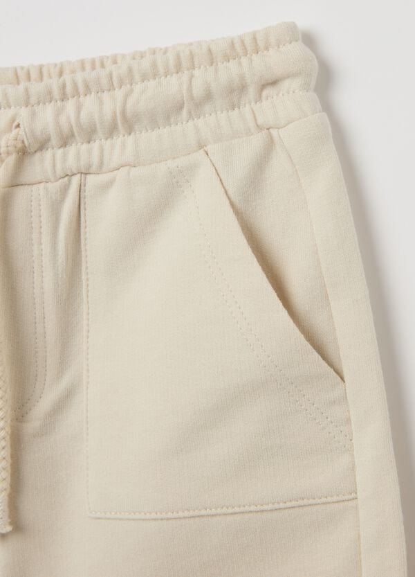 Ovs Bermuda In French Terry Con Coulisse