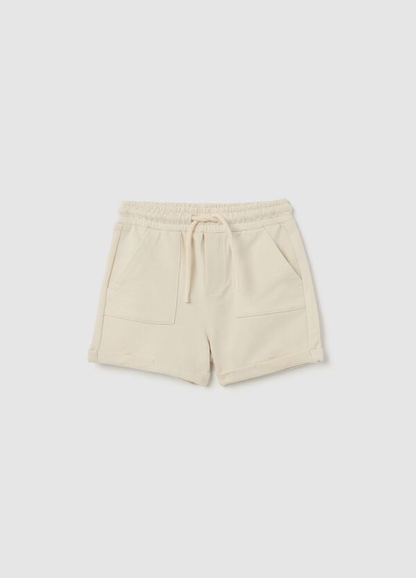 Ovs Bermuda in French Terry con coulisse