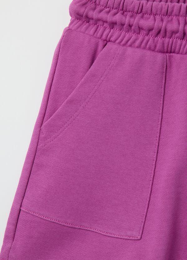 Ovs Bermuda In French Terry Con Coulisse