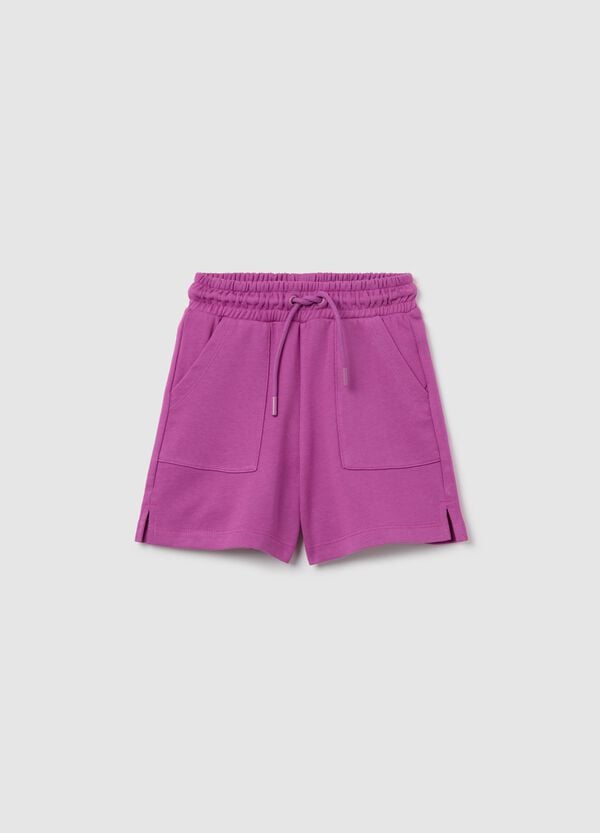 Ovs Bermuda in French Terry con coulisse