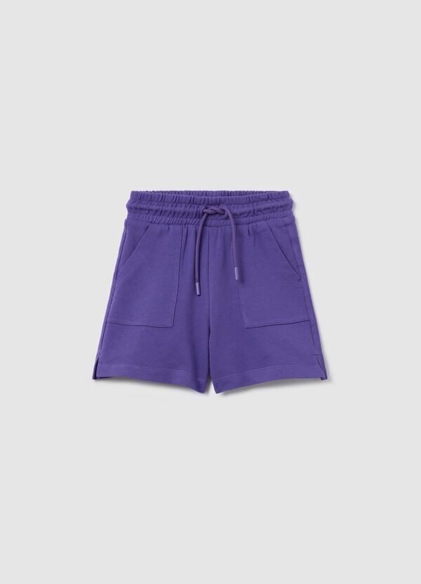 Ovs Bermuda in French Terry con coulisse
