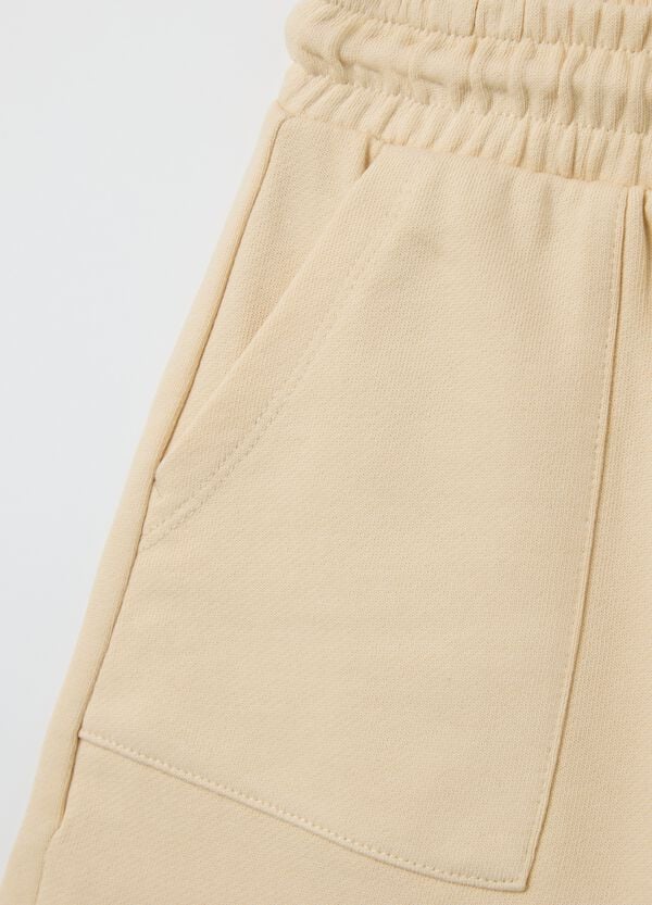 Ovs Bermuda In French Terry Con Coulisse