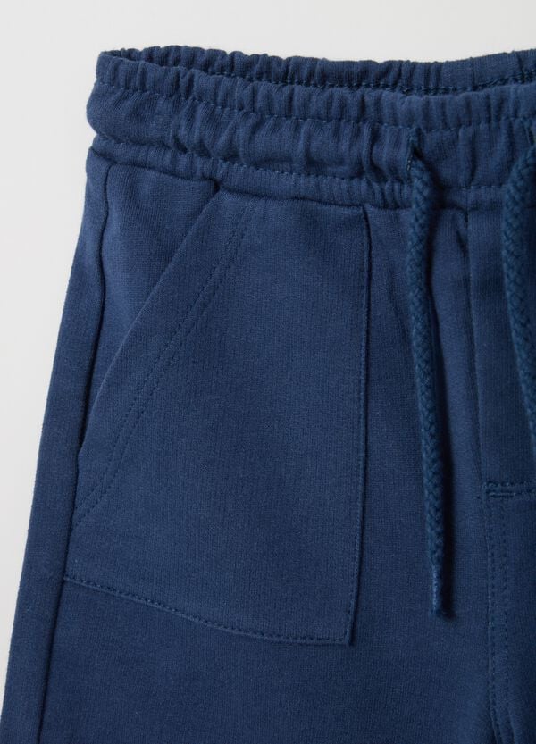 Ovs Bermuda In French Terry Con Coulisse