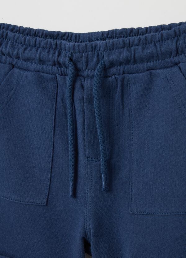 Ovs Bermuda In French Terry Con Coulisse