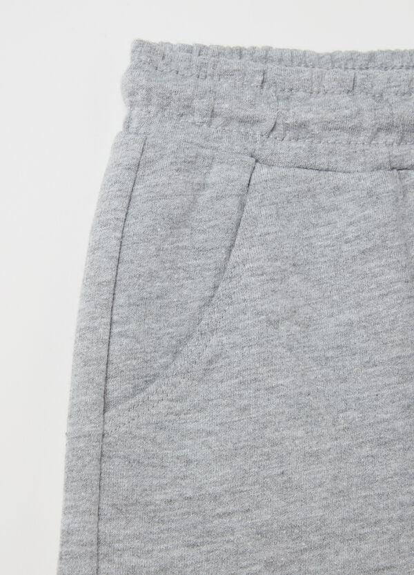 Ovs Bermuda In French Terry Con Coulisse