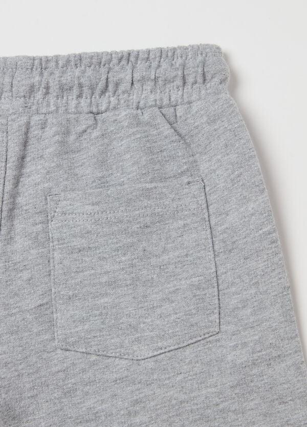 Ovs Bermuda In French Terry Con Coulisse