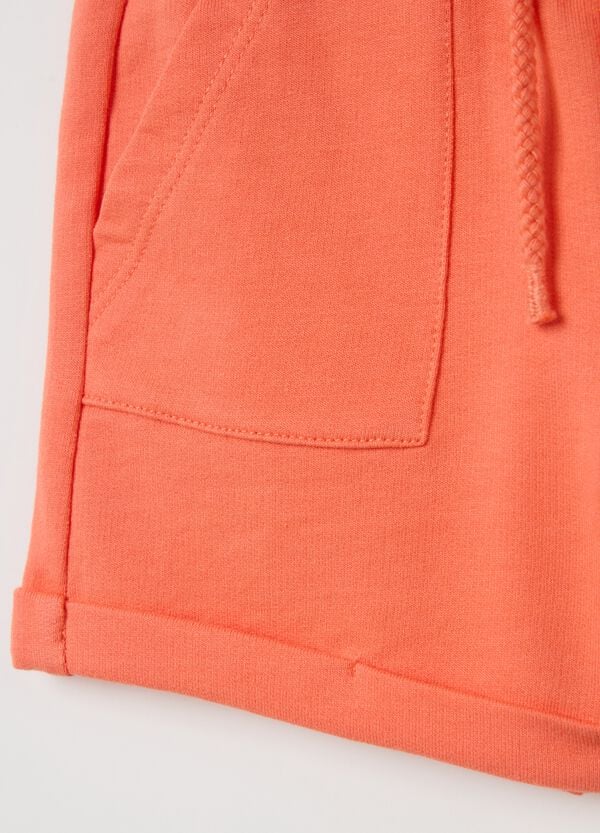 Ovs Bermuda In French Terry Con Coulisse
