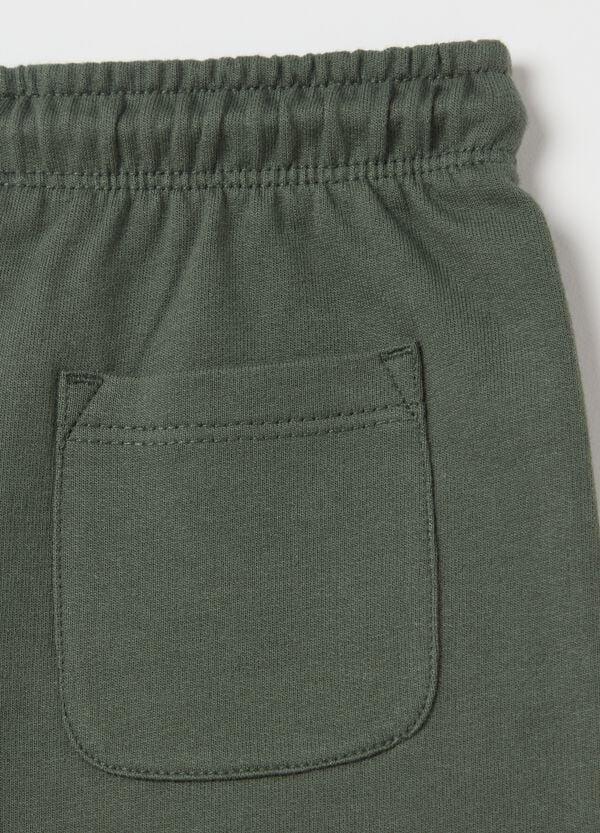 Ovs Bermuda In French Terry Con Coulisse